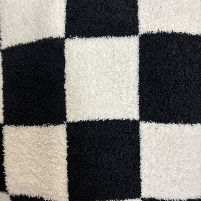 Black/white Check Blanket
