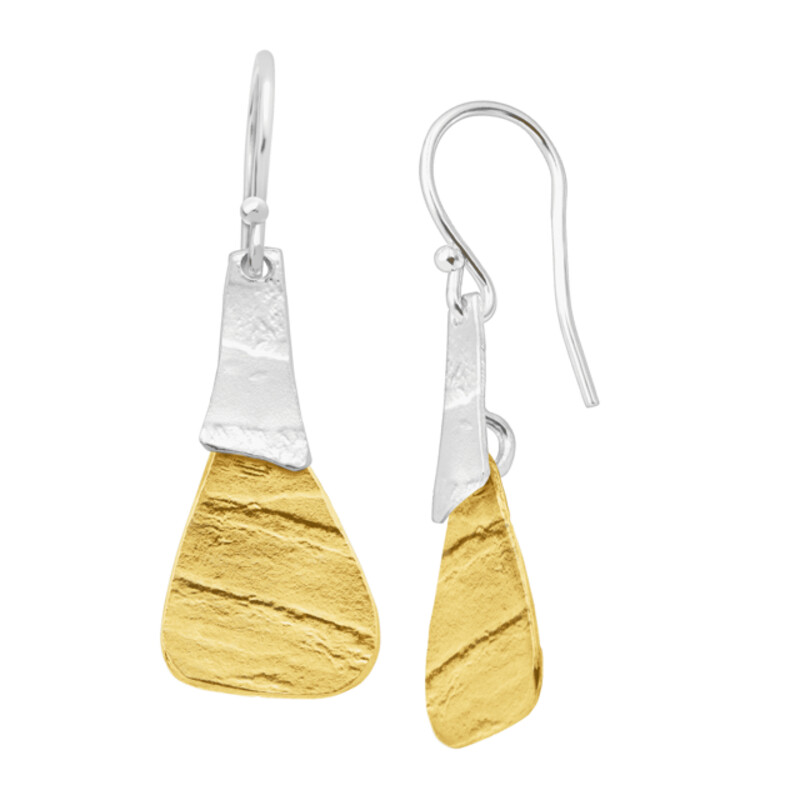 Silpada Combination Drop Earrings
Silver Gold Size: 1.5L