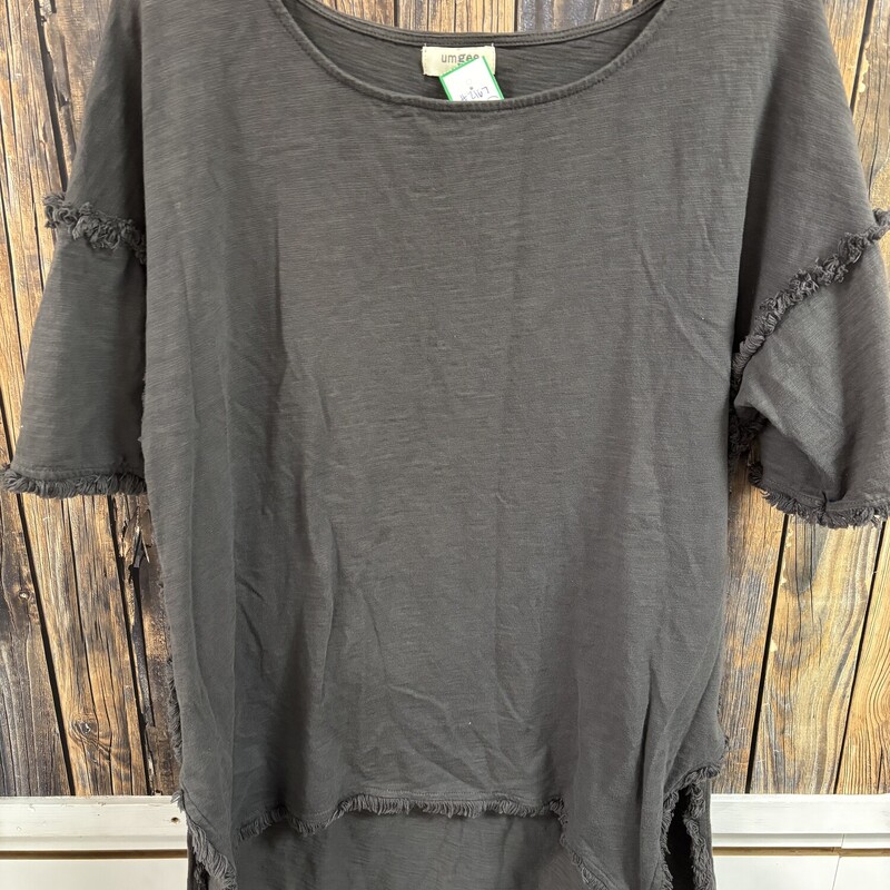 Grey Umgee Top, Size: S