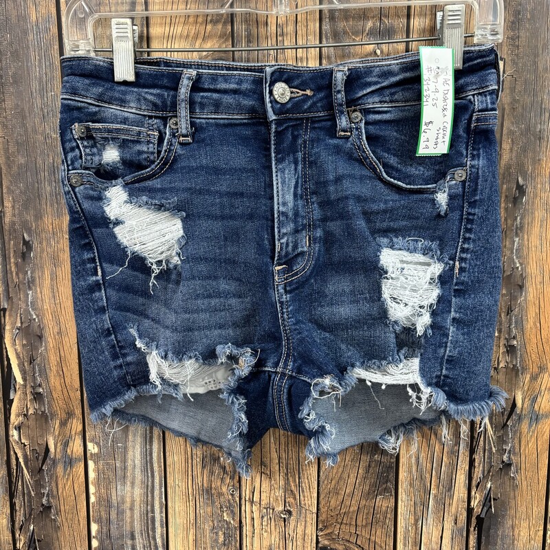 AE Distressed Crochet Sho