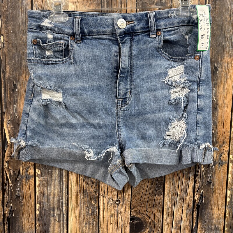 AE LW Distressed Shorts
