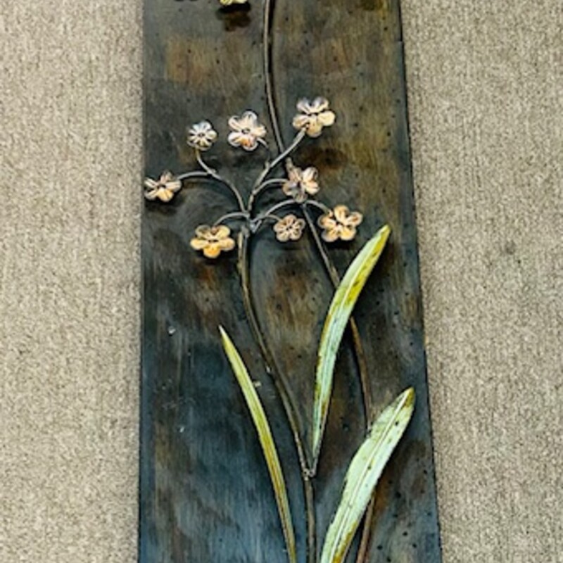 3D Metal Wild Flowers