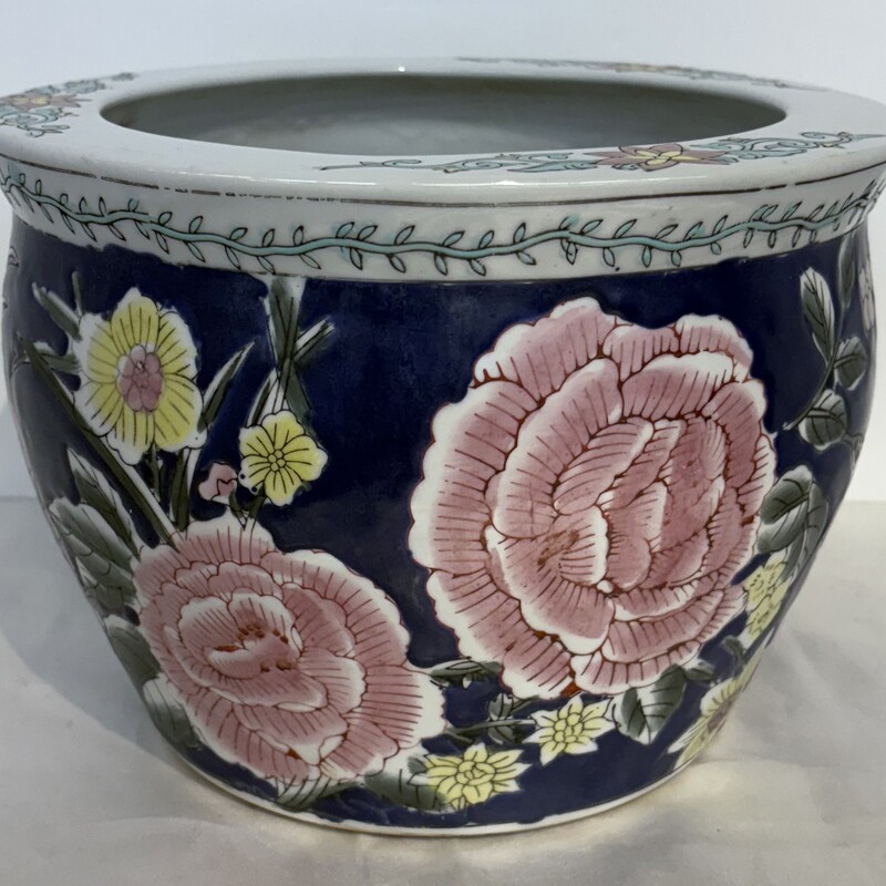 Asian Floral Painted