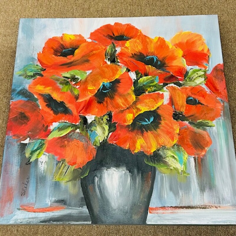Poppies Oil Canvas