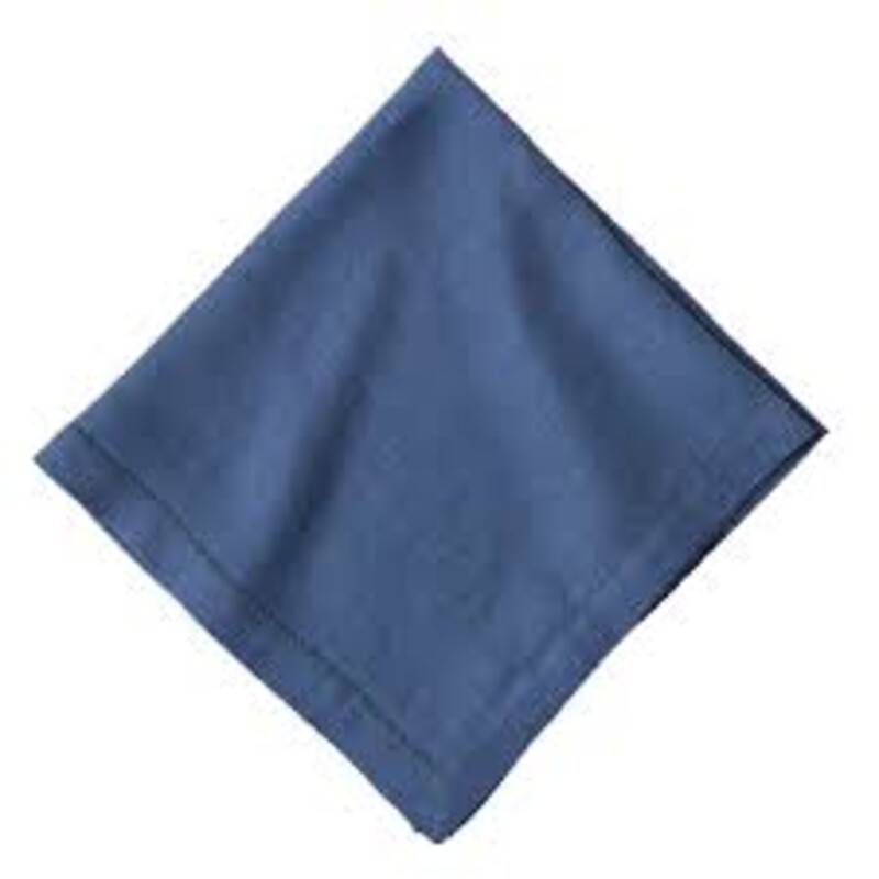 Set of 4 Juliska Heirloom Delft Napkins
White Tan
Size: 20 x  20L