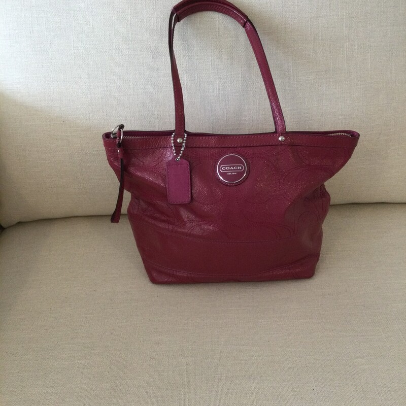 Coach Satchell Berry Pink