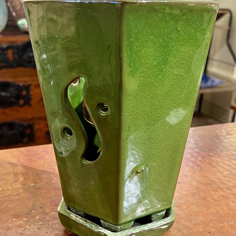 Planter Orchid, Green, Size: 6x9