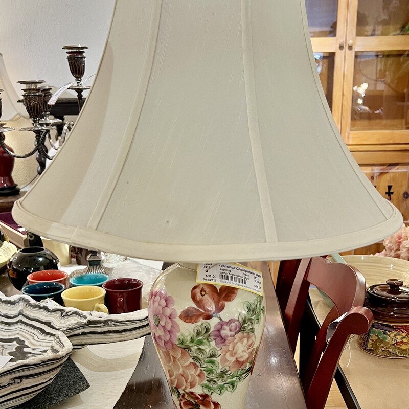 Lamp Table Asian Style