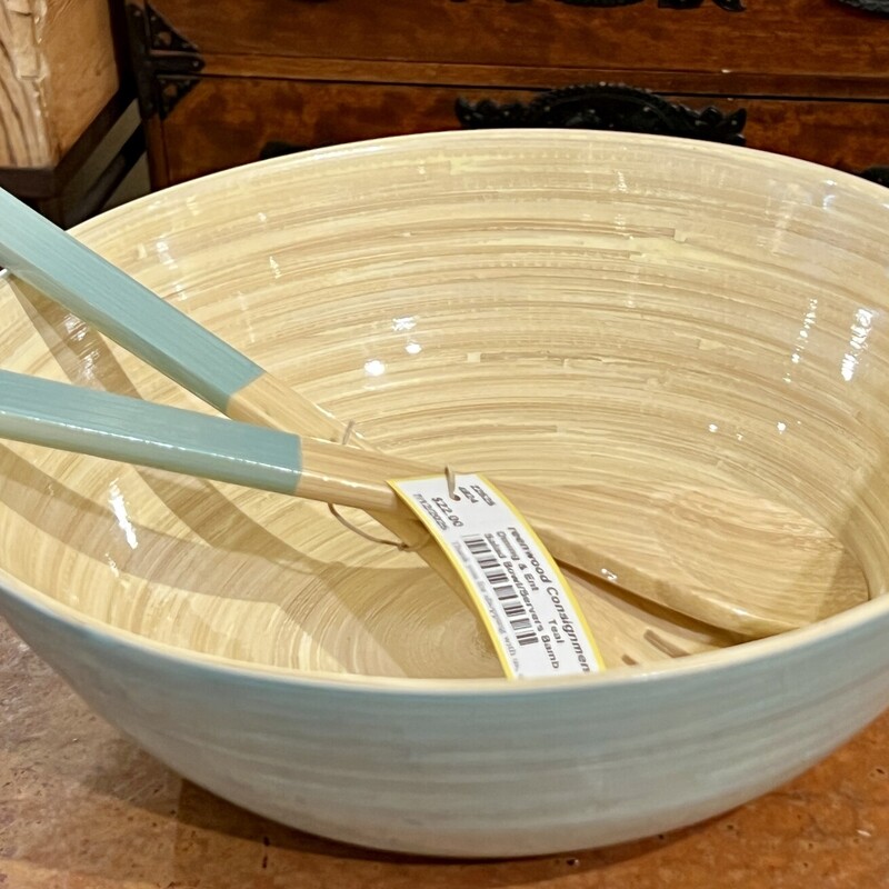 Salad Bowl/Servers Bamboo