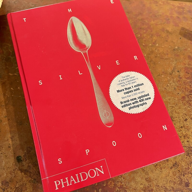 Cookbook The Silver Spoon, Red, Size: Hardback