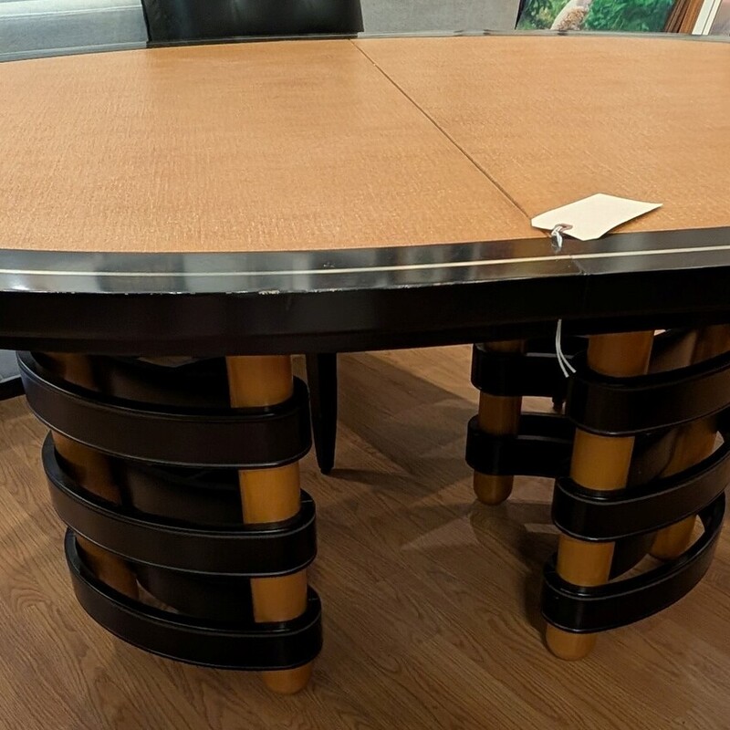 Henredon Blond Black Trim