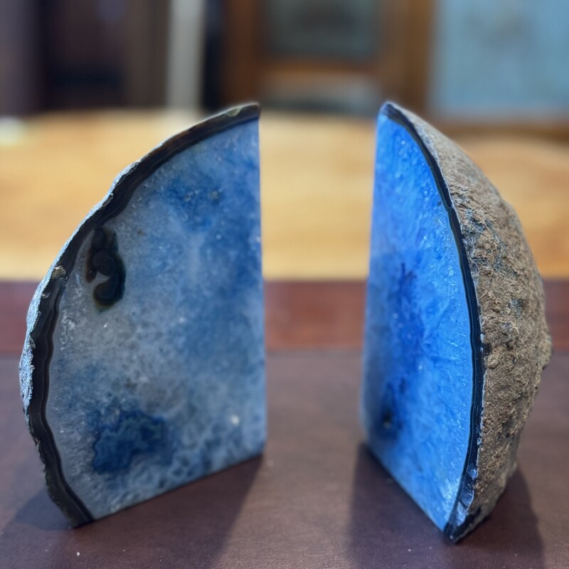 Agate Book Ends