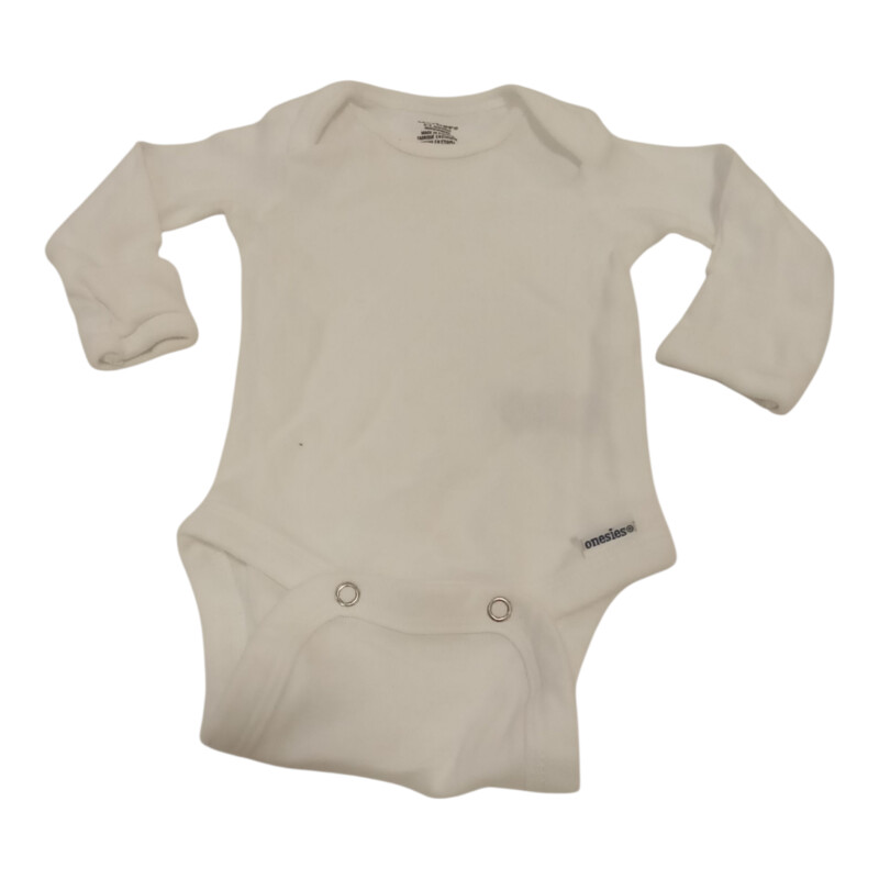 Ls Onesie (white)