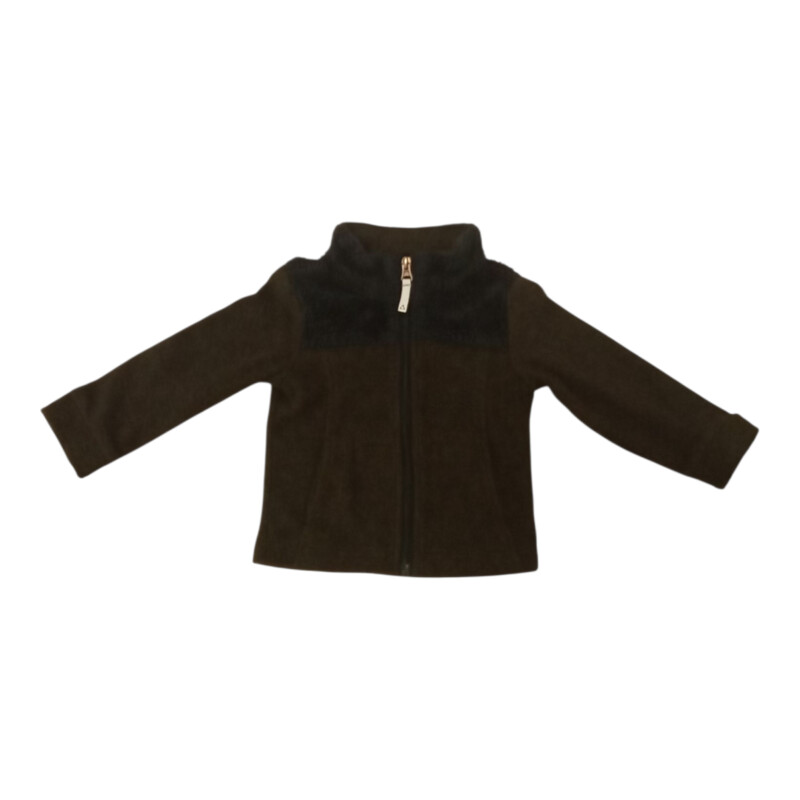Sweater: Gray/Blue Fleece