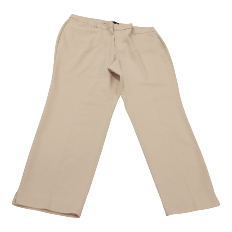 Pants: Cream Slacks