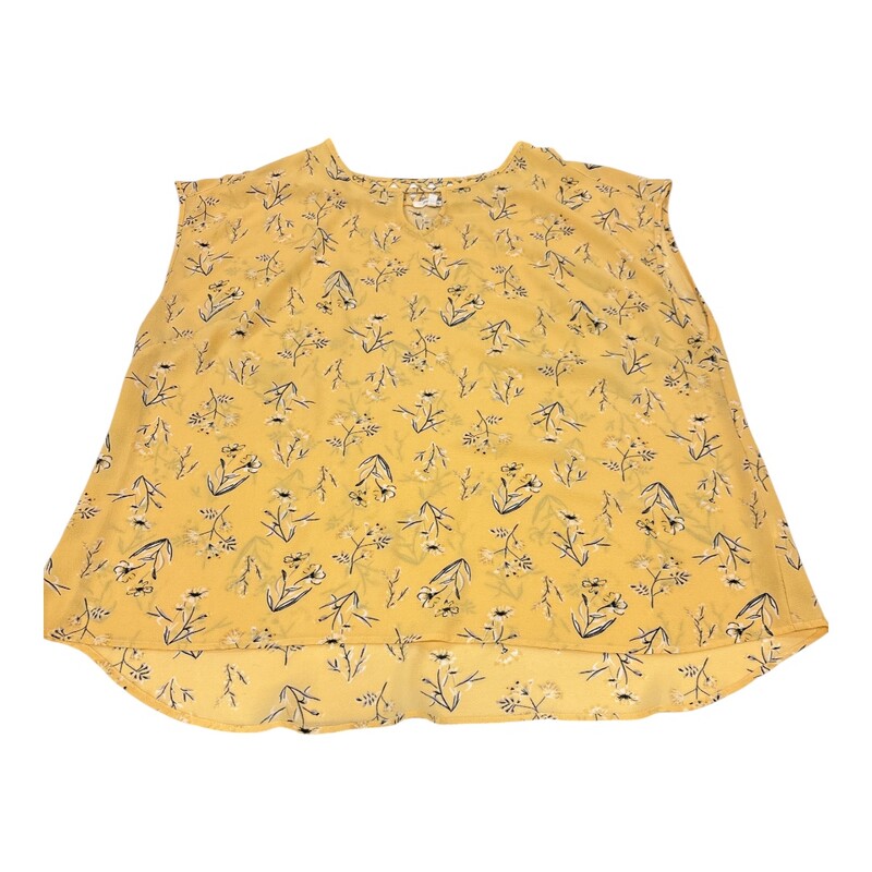 Shirt: Yellow/Flowers