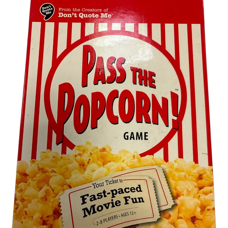 Pass The Popcorn