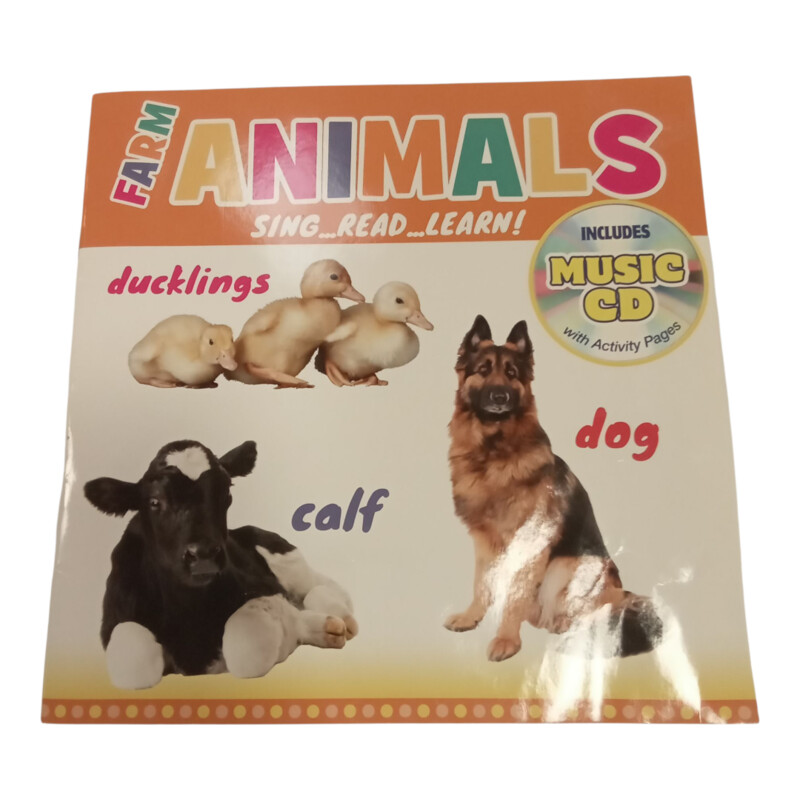 Farm Animals W/CD