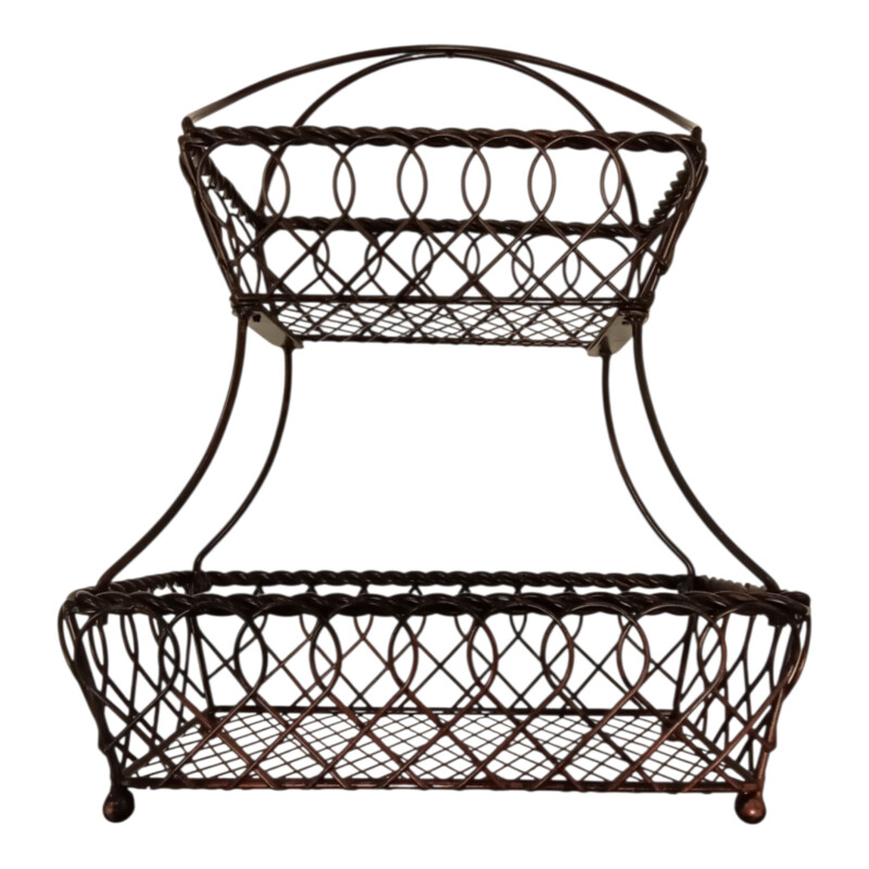 Lattice 2-tier Basket