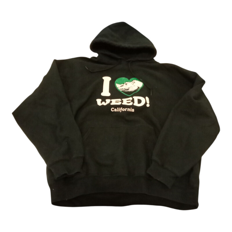 Sweater: I Love Weed Cali