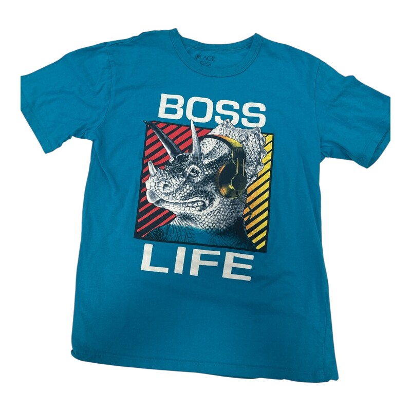 Shirt: Blue/Boss Life