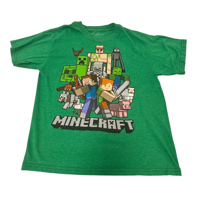 Shirt: Green/Minecraft