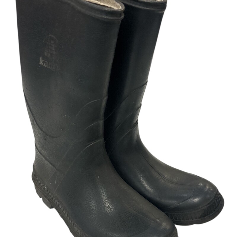 Black Rubber Boots