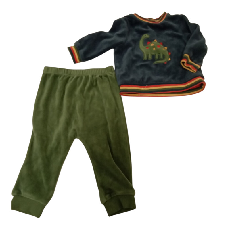 2pc Ls Onesie/Pants:Rain