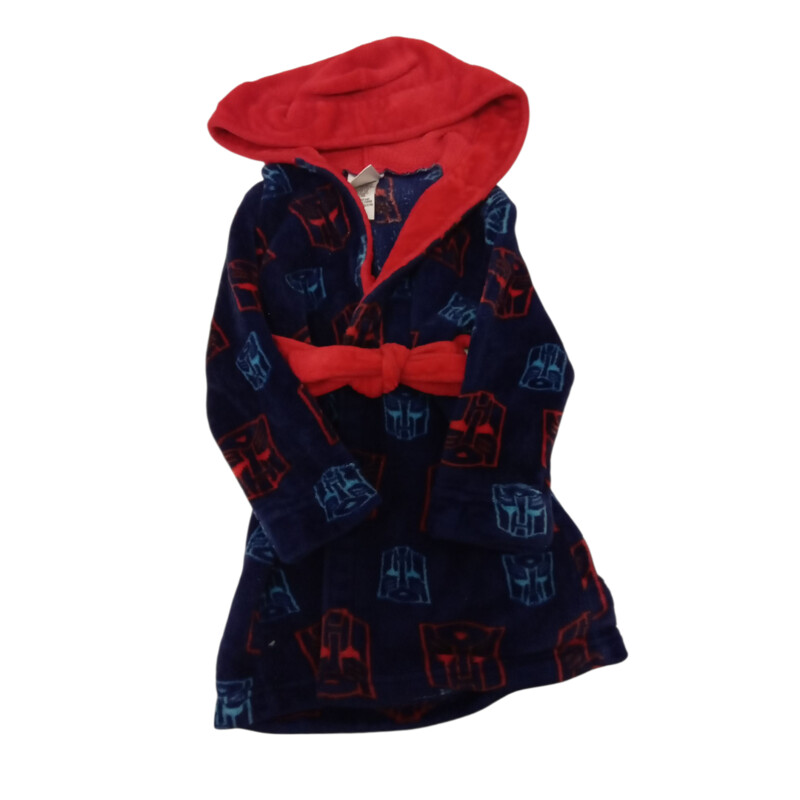 Bath Robe/Red/Blue