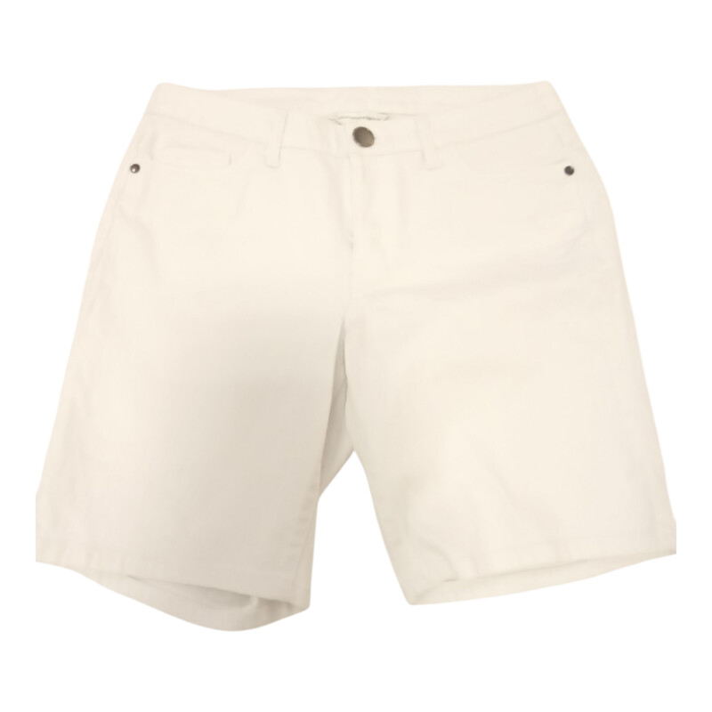 Shorts: White Denim