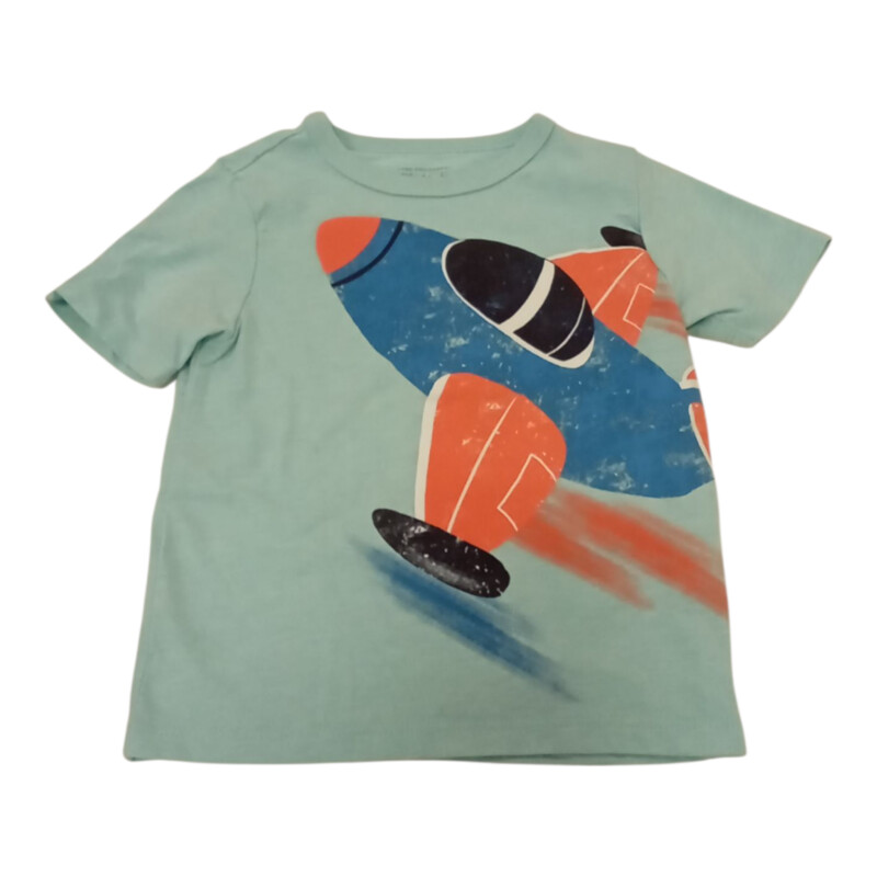 Shirt: Plane/Teal