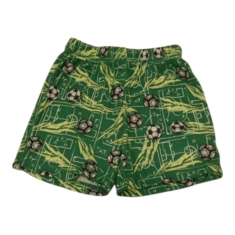Shorts: Green/Soccer Ball