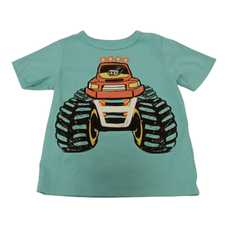 Shirt: Monster Truck/BLue