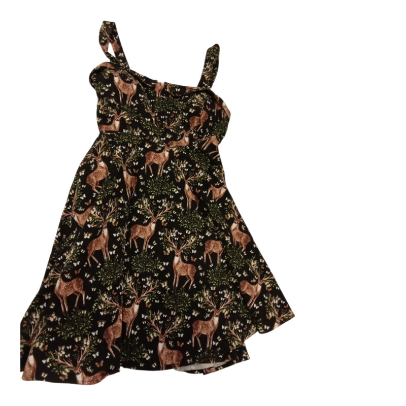 Dress: Black/ Deers