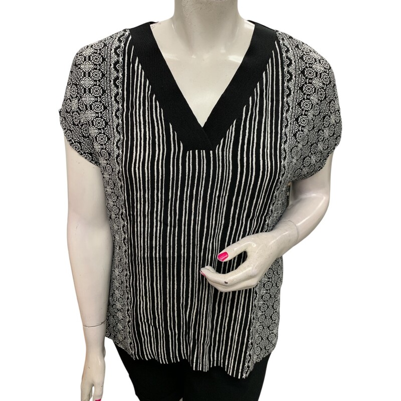 Reitmas, Blk/Whi, Size: Xl