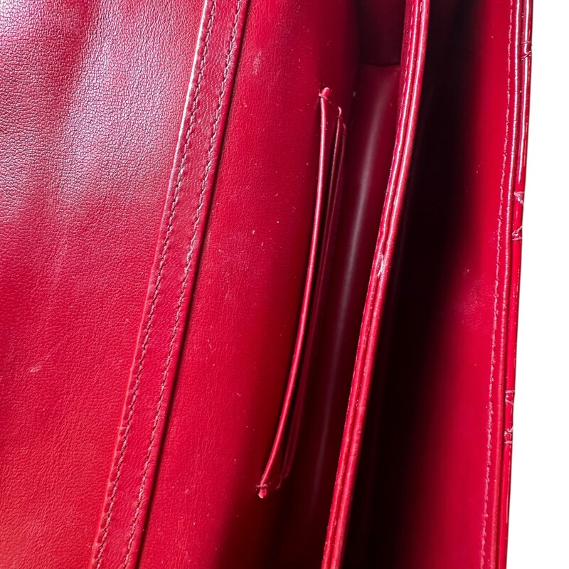 Dior My Dior Top Handle Patent Leather Crossbody<br />
<br />
Serial Code:47MA *0245<br />
<br />
Dimensions:8.5 x 4.5 x 2 inches<br />
<br />
In very good condition. Minor marks on the hardware.<br />
<br />
Comes with the original dust bag and box.