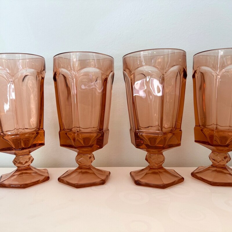 4 Fostoria Iced Tea Glass