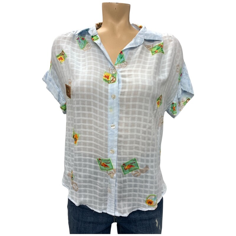 Jane Delancey, Blue, Size: S