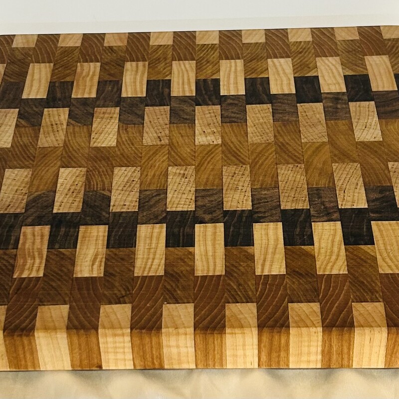 Check Wood Cutting Board