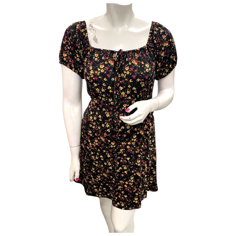 Hot Kiss, Black, Size: Xl