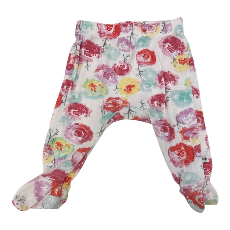 Pants: Foral W/ Feet