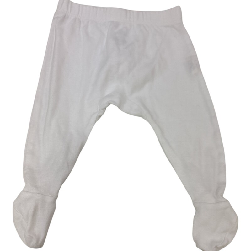 Pants: White With Feet