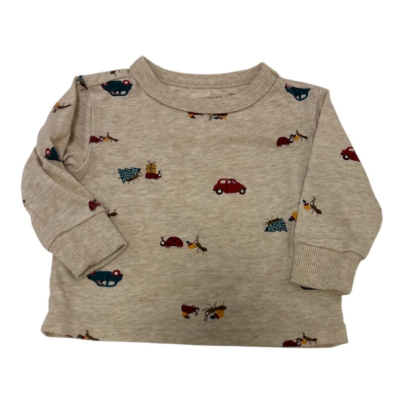 Long Sleeve Shirt:Cars/Bu