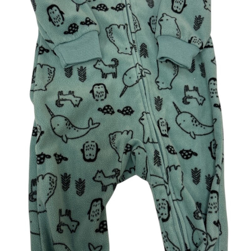Sleeper: Teal/ Animals
