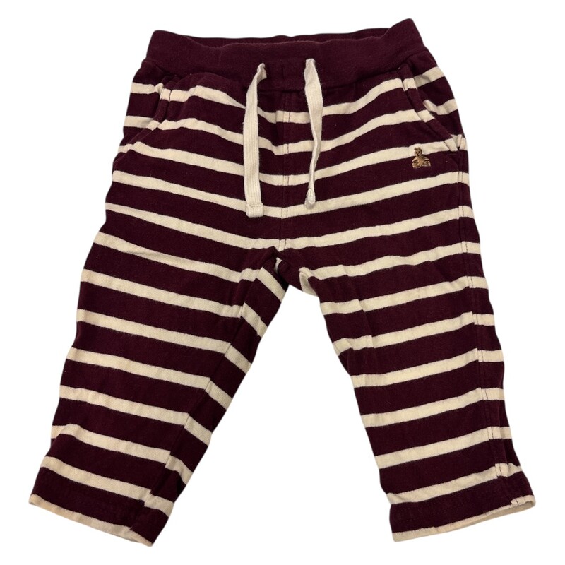 Pants: Maroon/White