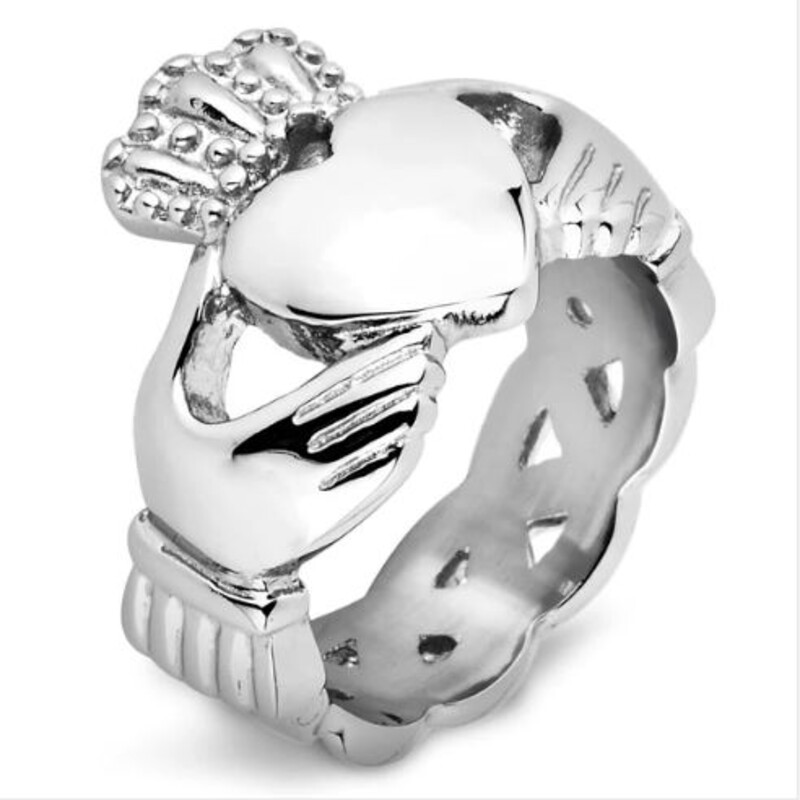 Stainless Steel Claddagh