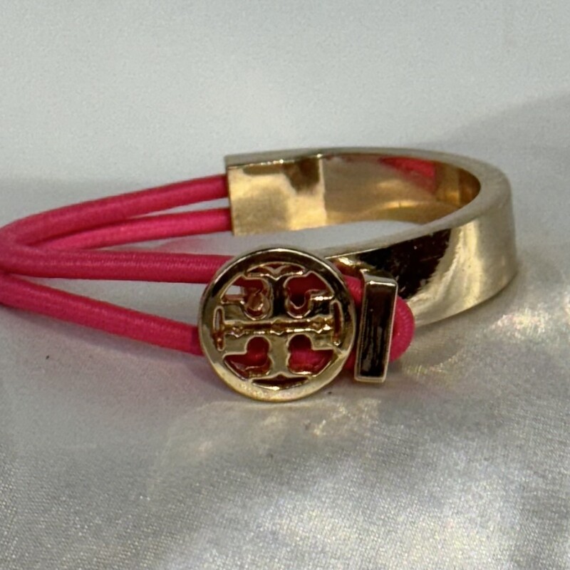 Tory Burch Elastic Cuff Bracelet
Pink Gold Size: 2.5diameter