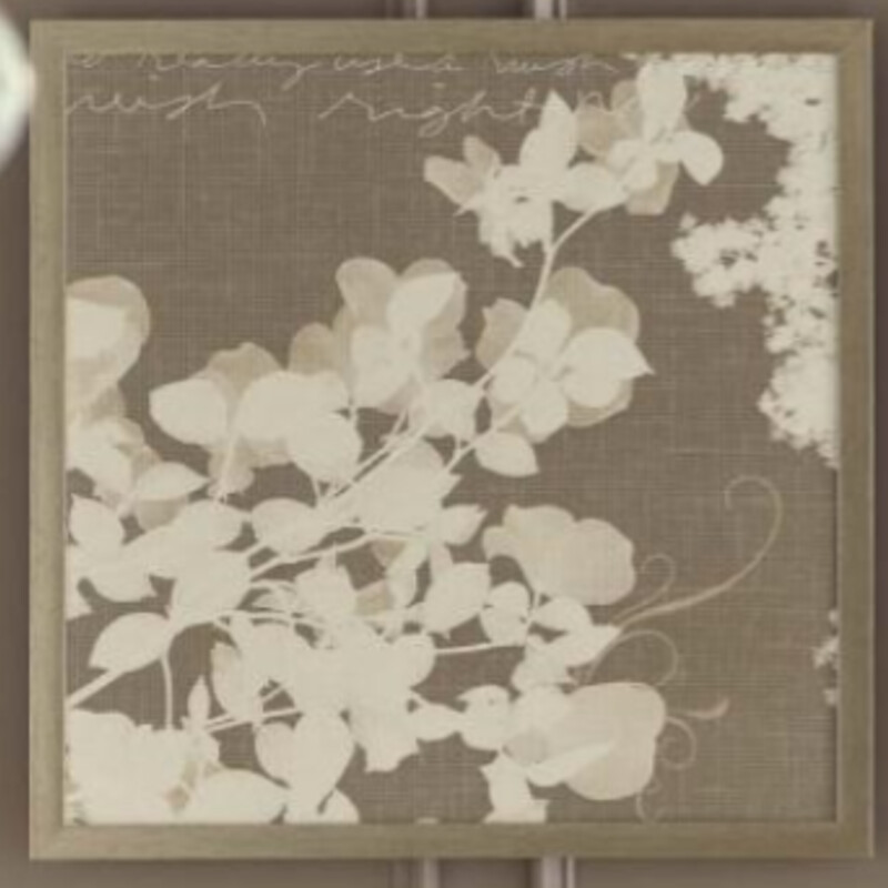 Floral Branch Script