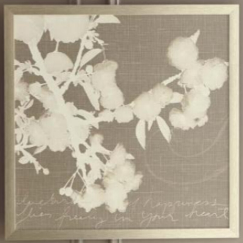 Floral Branch Script