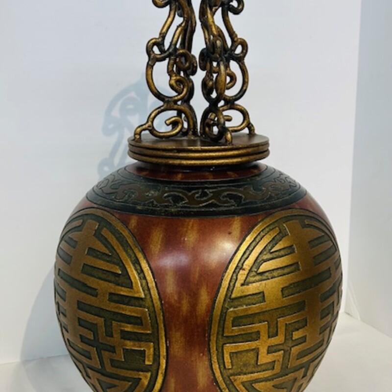 Asian Character Metal Top